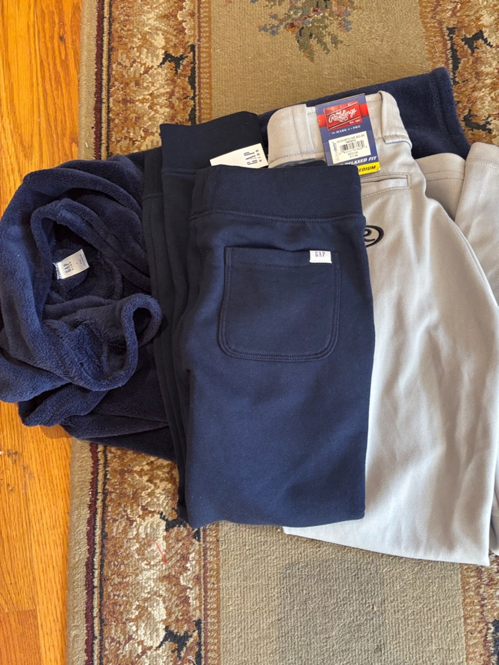 GAP Navy Blue Kids Sweatpants